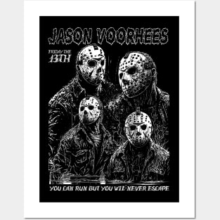 Jason Voorhees - Friday The 13th Posters and Art